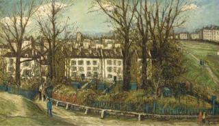 Alphonse Léon Quizet - Maisons prés St. Gervais