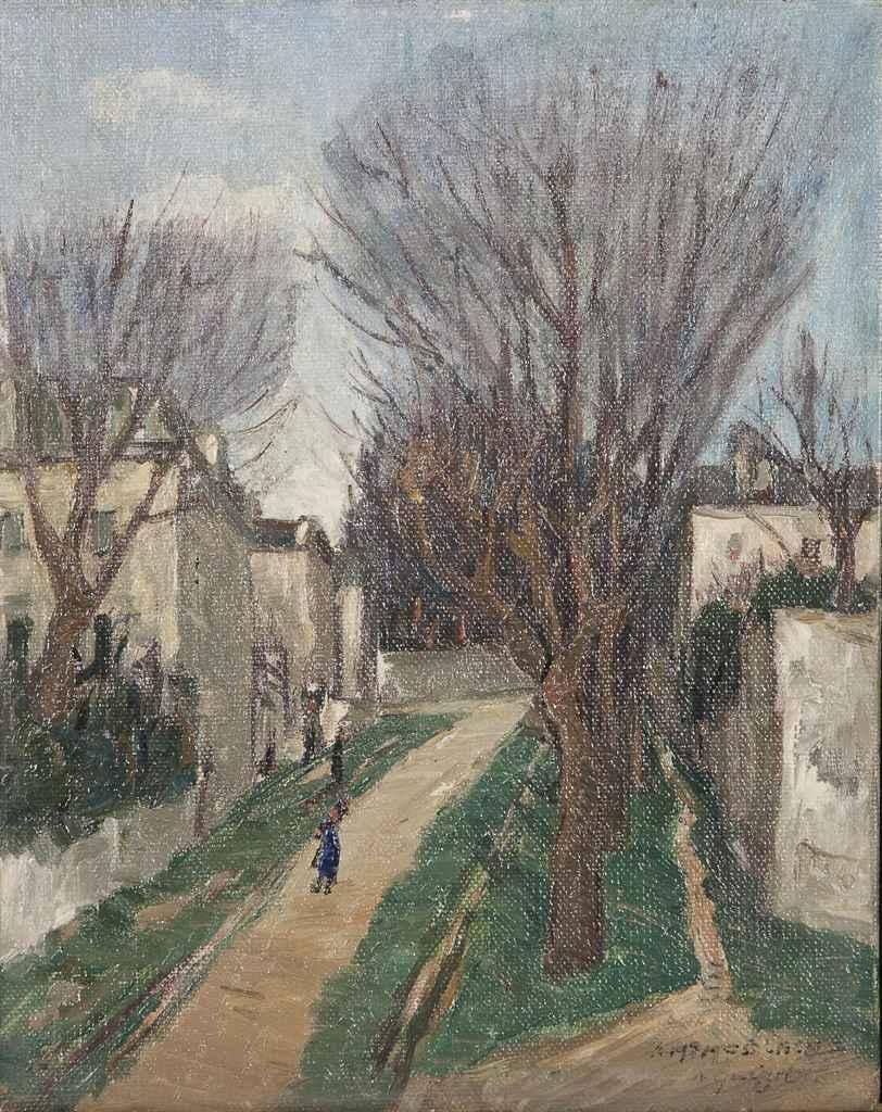 Alphonse Leon Quizet - Rue de village