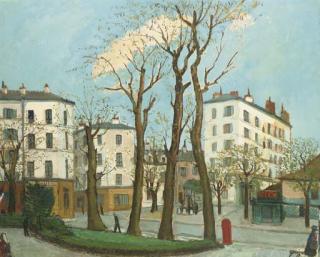 Alphonse Leon Quizet - Une Place À Paris