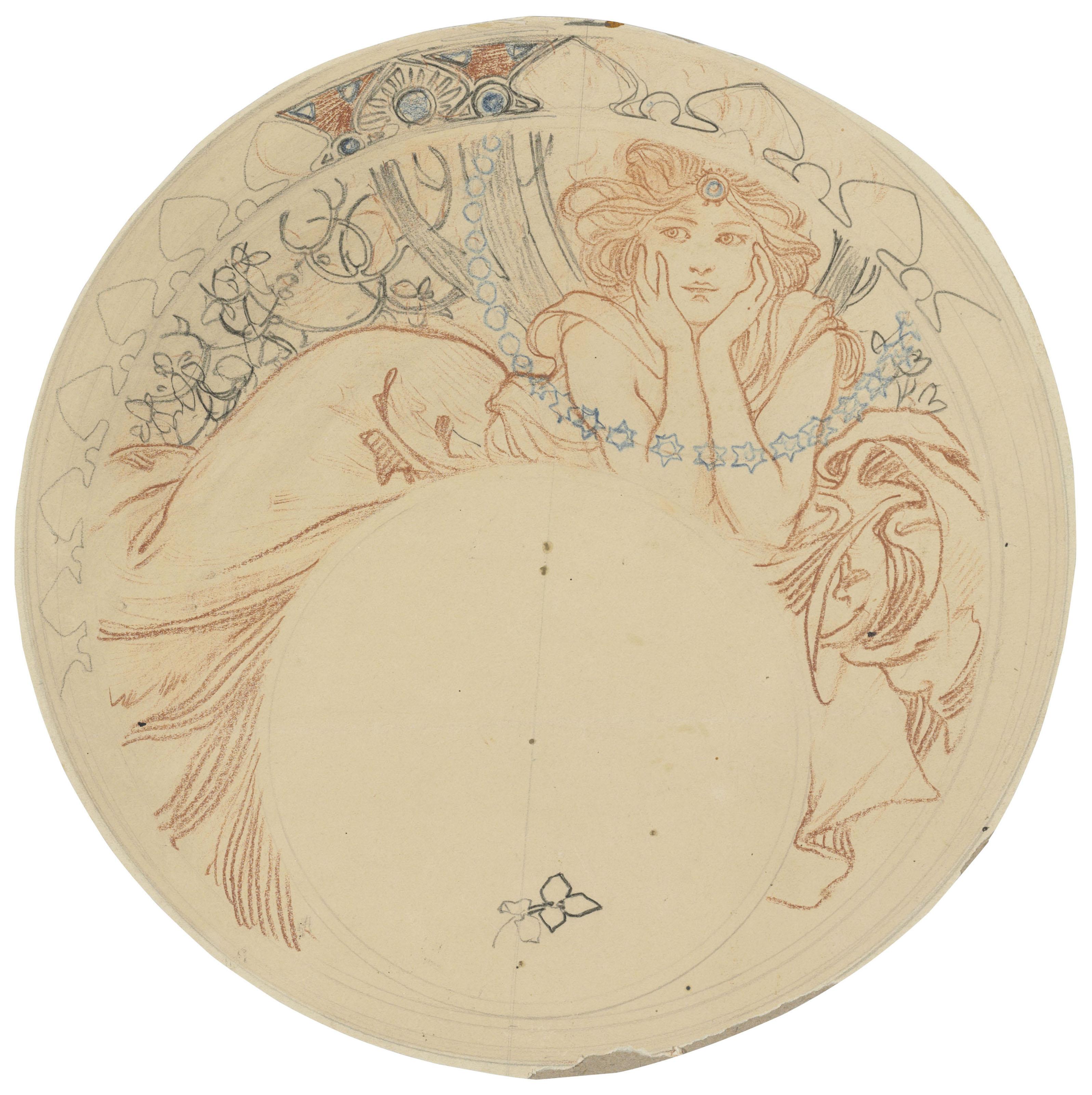 Alphonse Mucha - A study