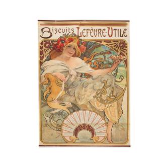 Alphonse Mucha - Biscuits Lefèvre-Utile