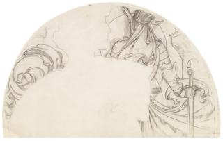Alphonse Mucha - Czech Study For Hamlet (Studie Pro Hamleta)