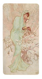 Alphonse Mucha - Les Saisons