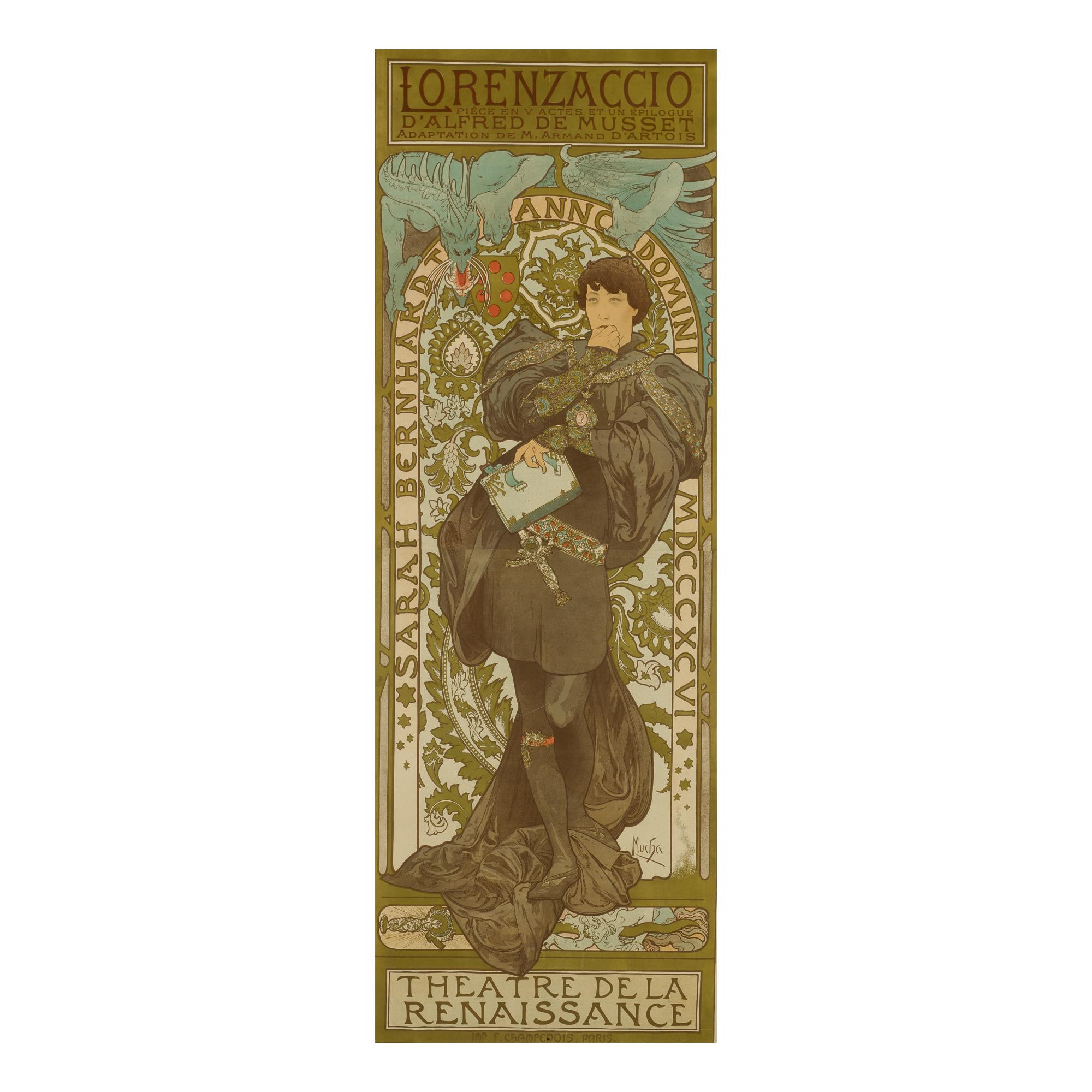 Alphonse Mucha - Lorenzaccio