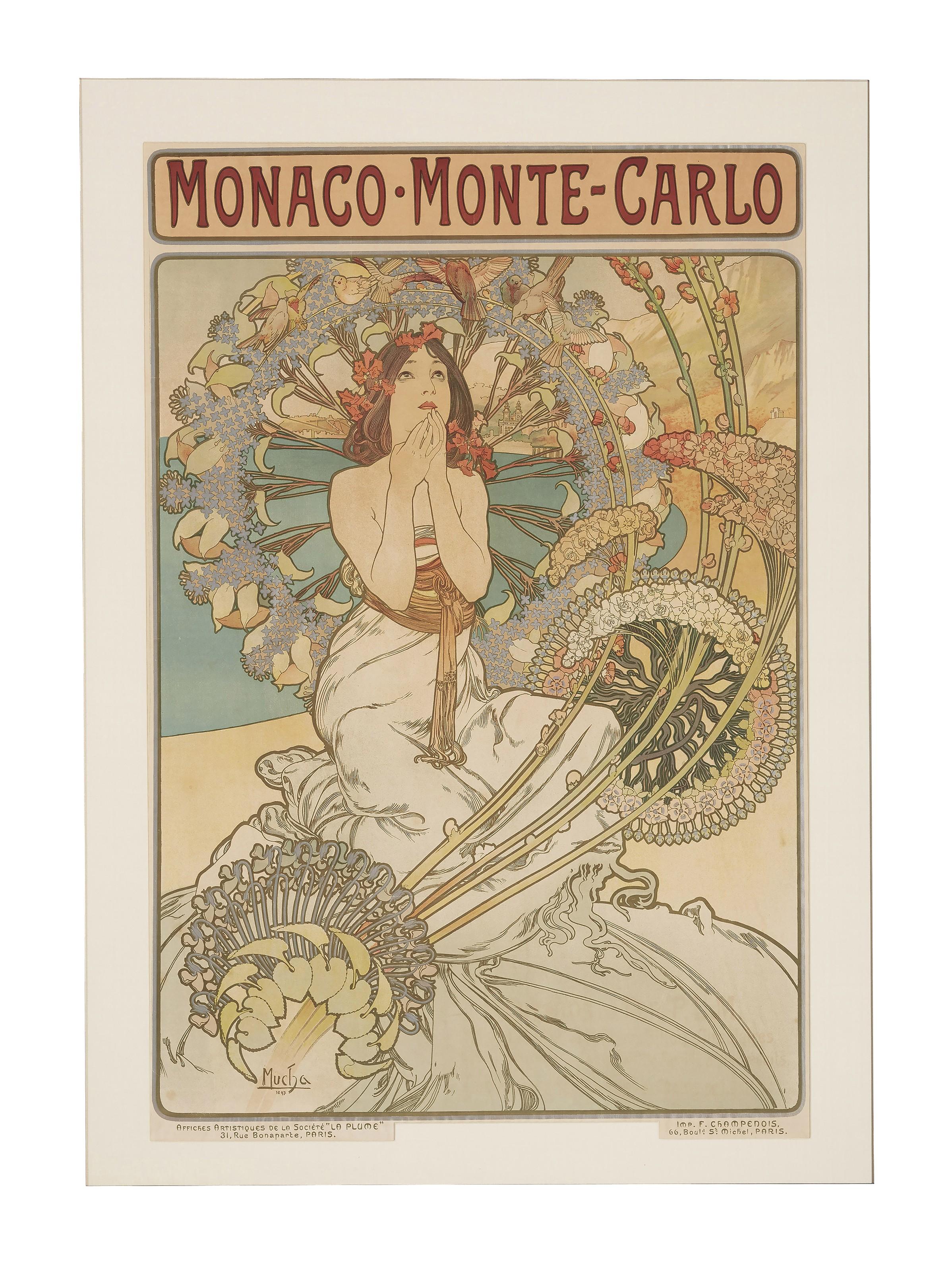 Alphonse Mucha - Monaco, Monte-Carlo