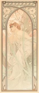 Alphonse Mucha - Réverie Du Soir