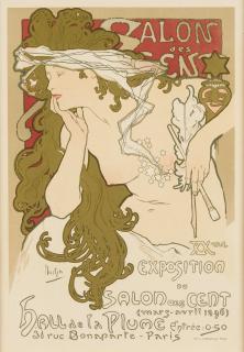 Alphonse Mucha - Salon Des Cent, From Les Maîtres De L\'Affiche