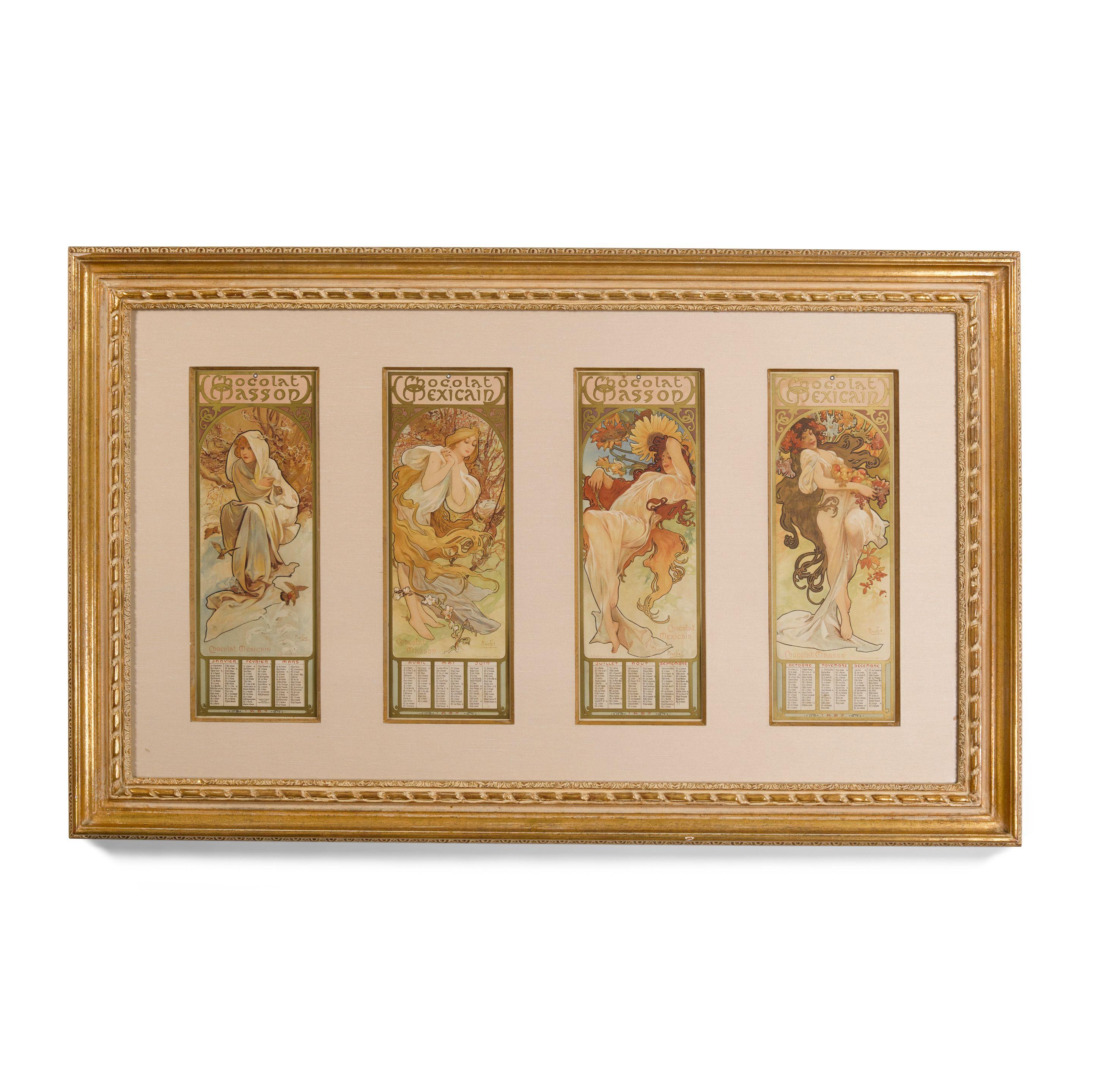 Alphonse Mucha - The Seasons