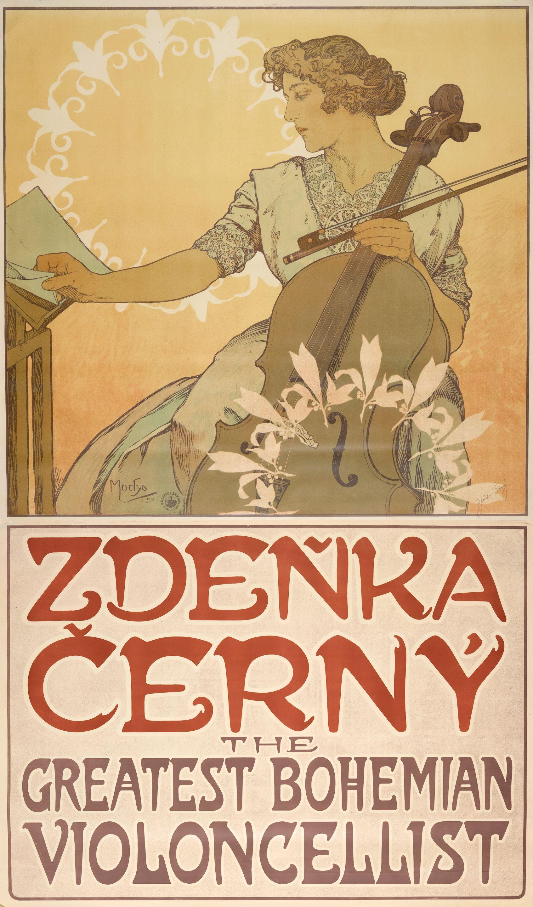 Alphonse Mucha - Zdeňka Černý 2