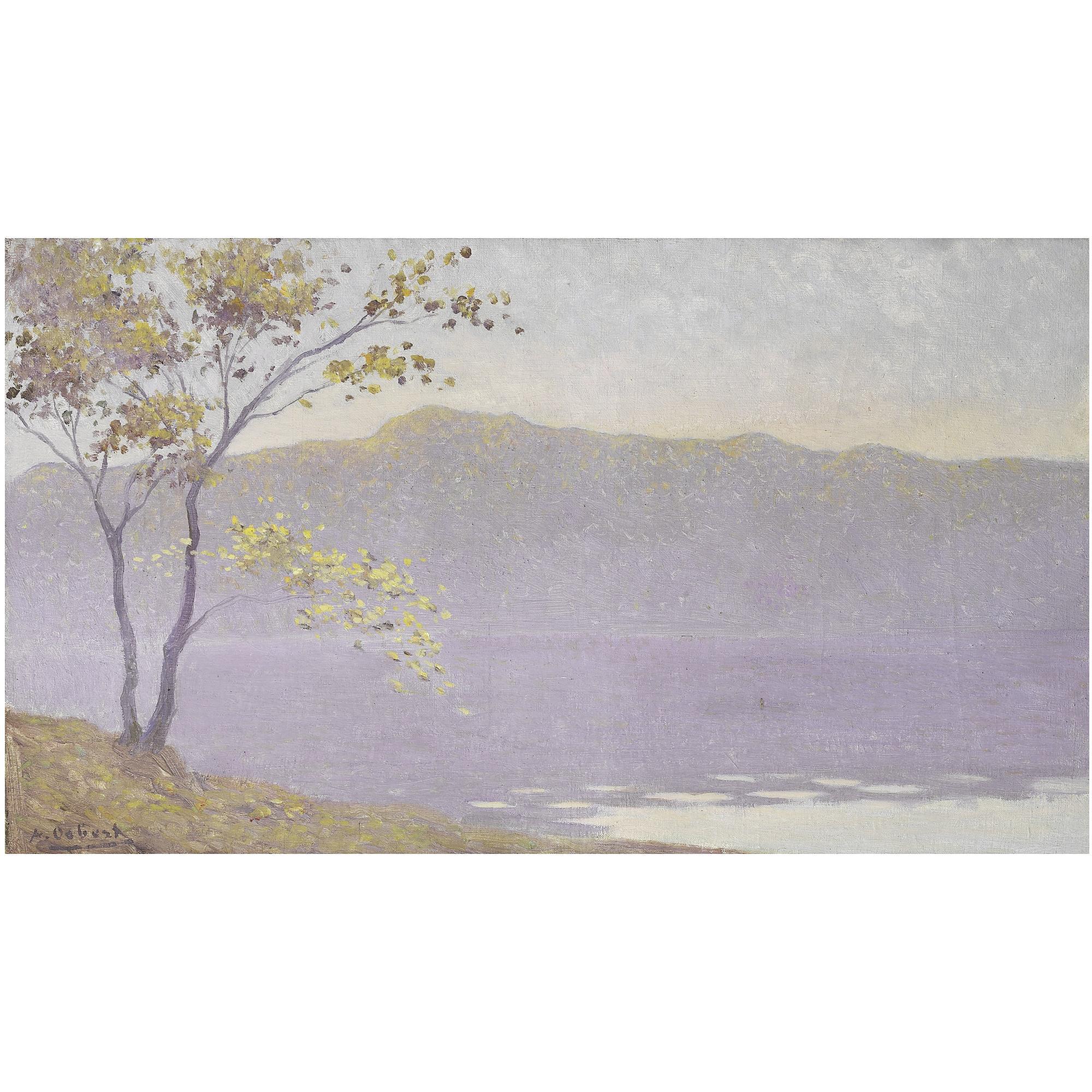 Alphonse Osbert - French Brume D\'Automne