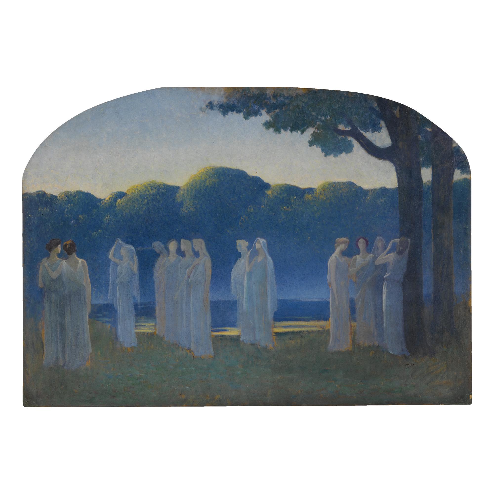 Alphonse Osbert - Les Muses Dans La Forêt