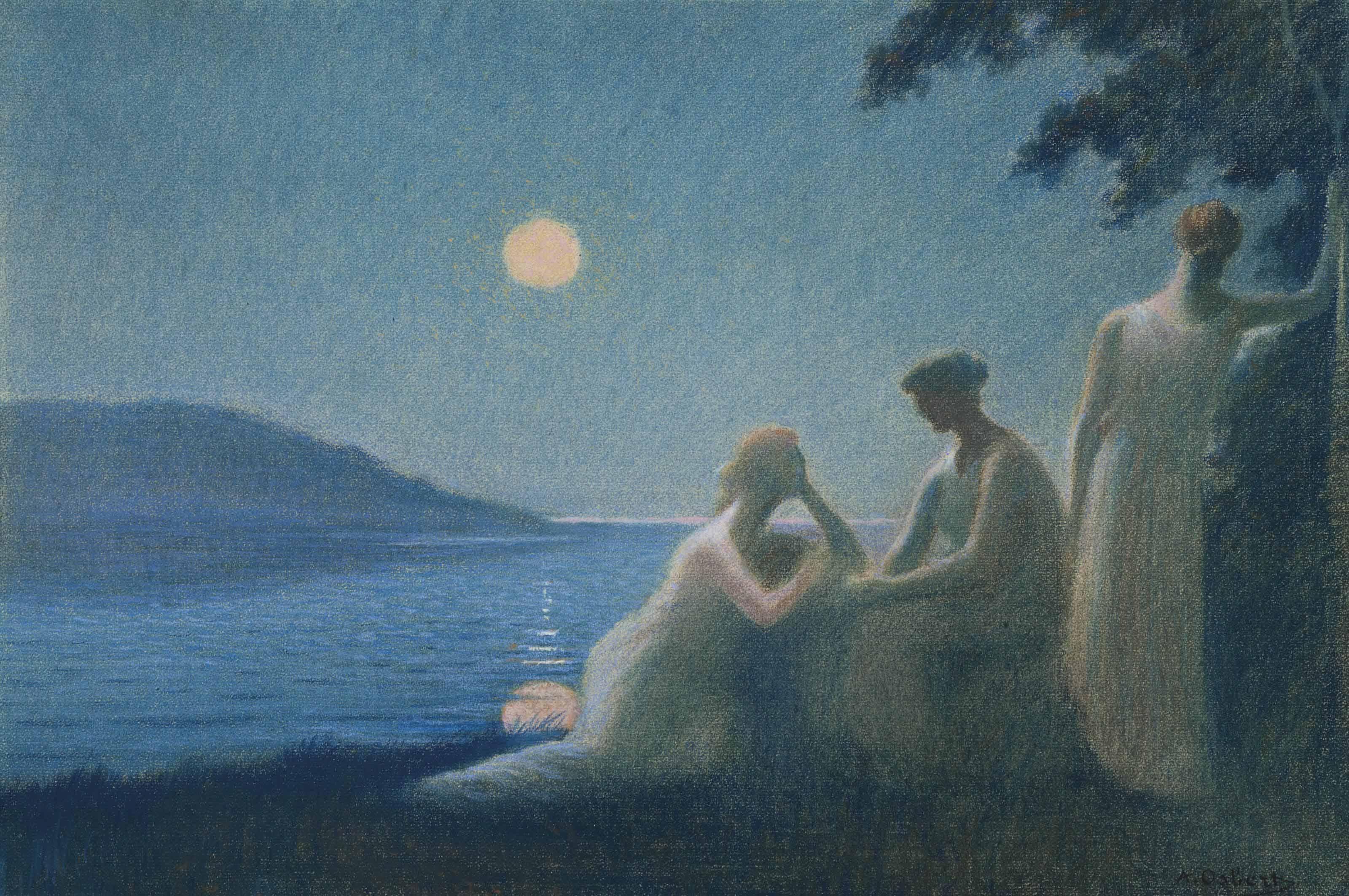 Alphonse Osbert - Sous un Rayon de Lune