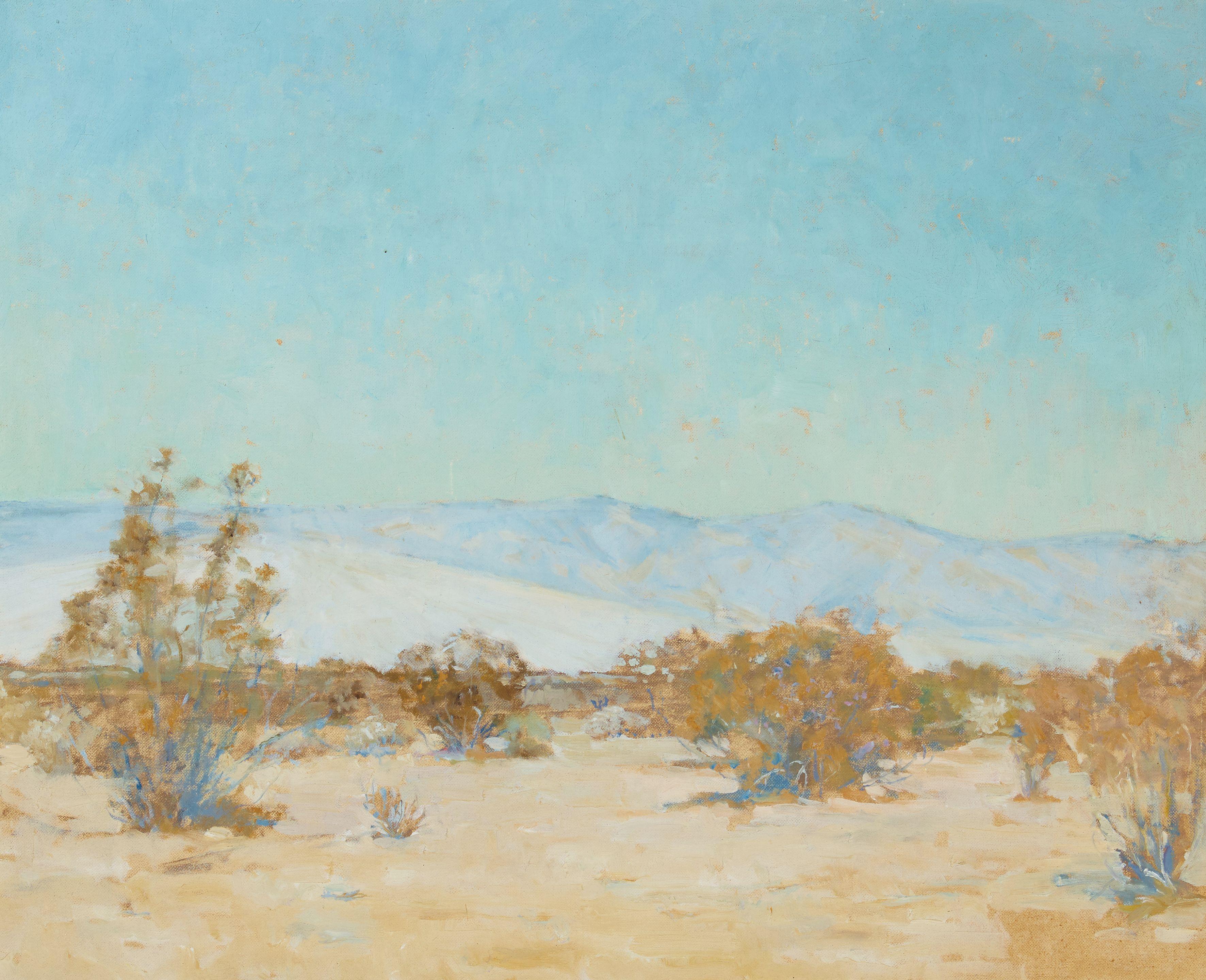 Alson Skinner Clark - A Desert Landscape (Thought to be the San Jacinto Mountains)