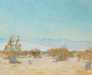 Alson Skinner Clark - A Desert Landscape (Thought to be the San Jacinto Mountains)