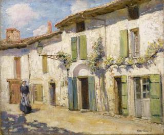 Alson Skinner Clark - Facade, Laroche Foucault, France