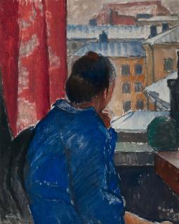 Alvar Cawén - At The Window.