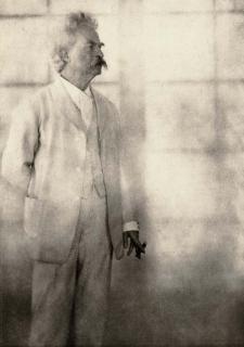 Alvin Langdon Coburn - Mark Twain, 1908, from Men of Mark, 1913