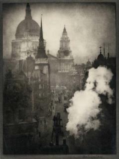 Alvin Langdon Coburn - St. Paul\'s Cathedral, London, 1908