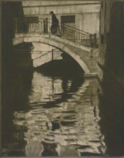 Alvin Langdon Coburn - The Bridge, Venice, 1908