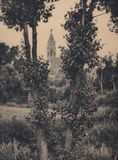 Alvin Langdon Coburn - \'The Two Trees, Rothenberg\', 1908