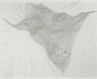 Alyson Shotz - Untitled (Thread Drawing)