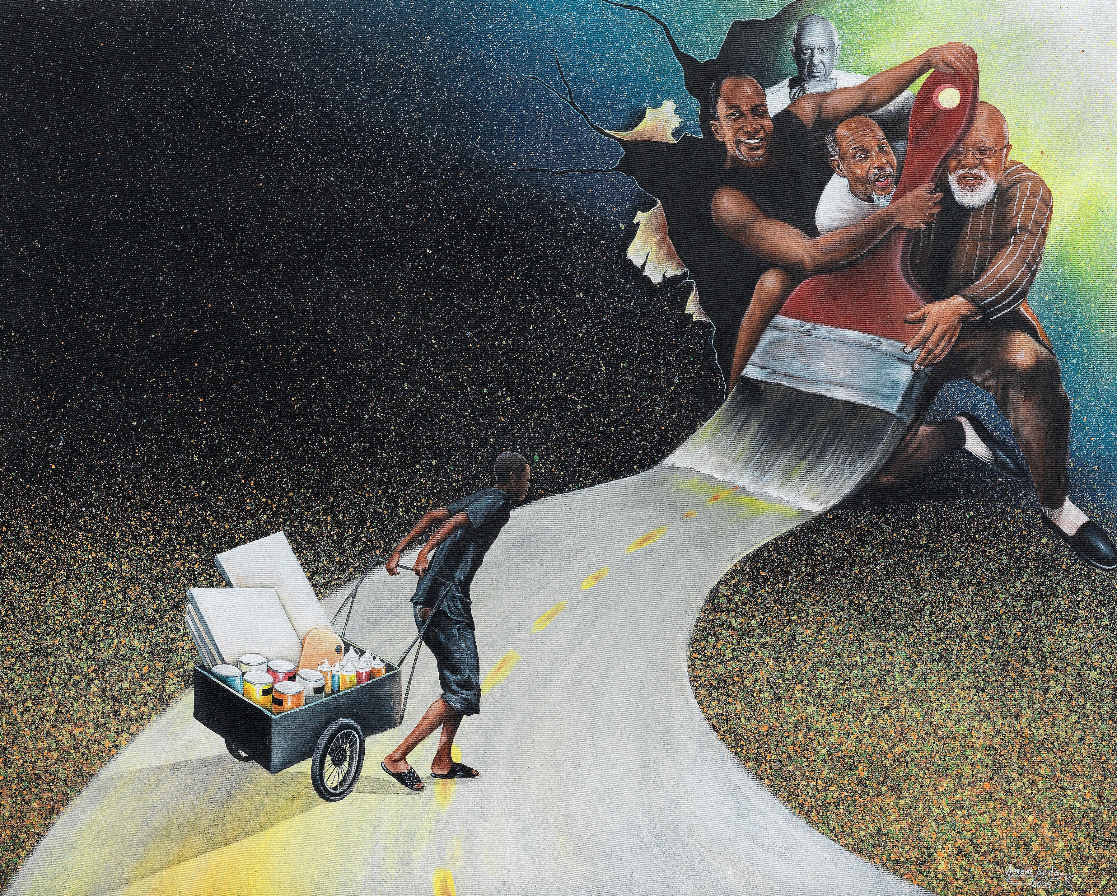 Amani Bodo - The paintbrush