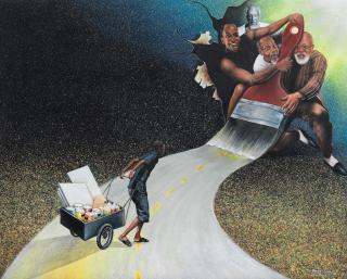 Amani Bodo - The paintbrush