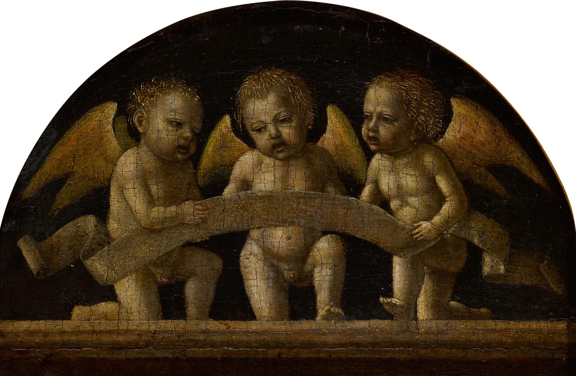 Ambrogio di Stefano da Fossano - Three singing angels