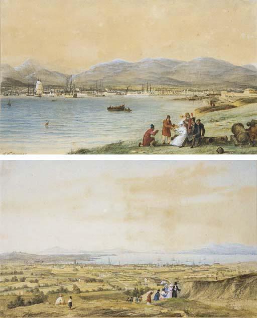 Ambroise-Louis Garneray - Vues Panoramiques de Toulon: \