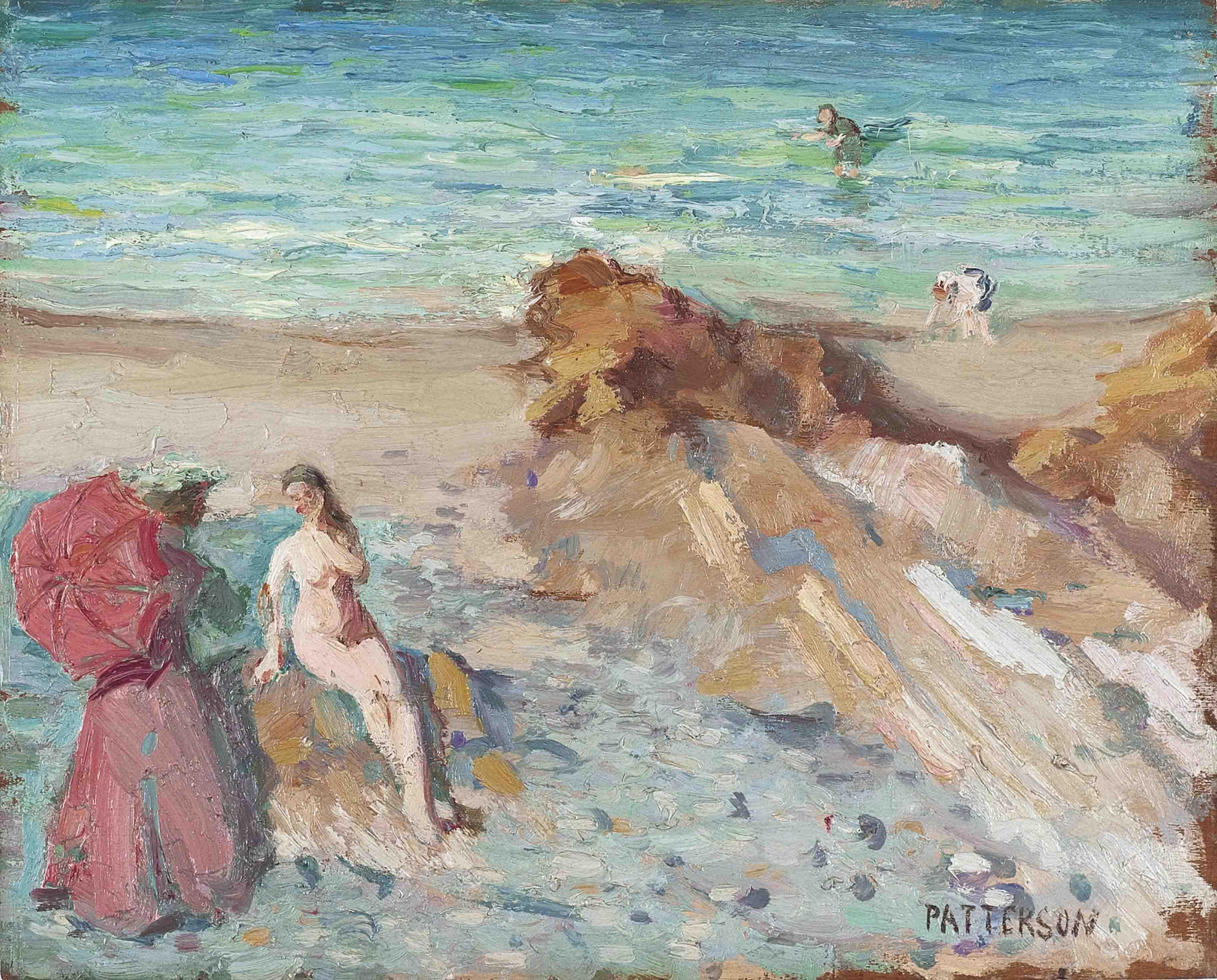 Ambrose McCarthy Patterson - On the beach