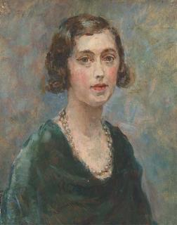 Ambrose Mcevoy, A.R.A., A.R.W.S. - Portrait of a lady