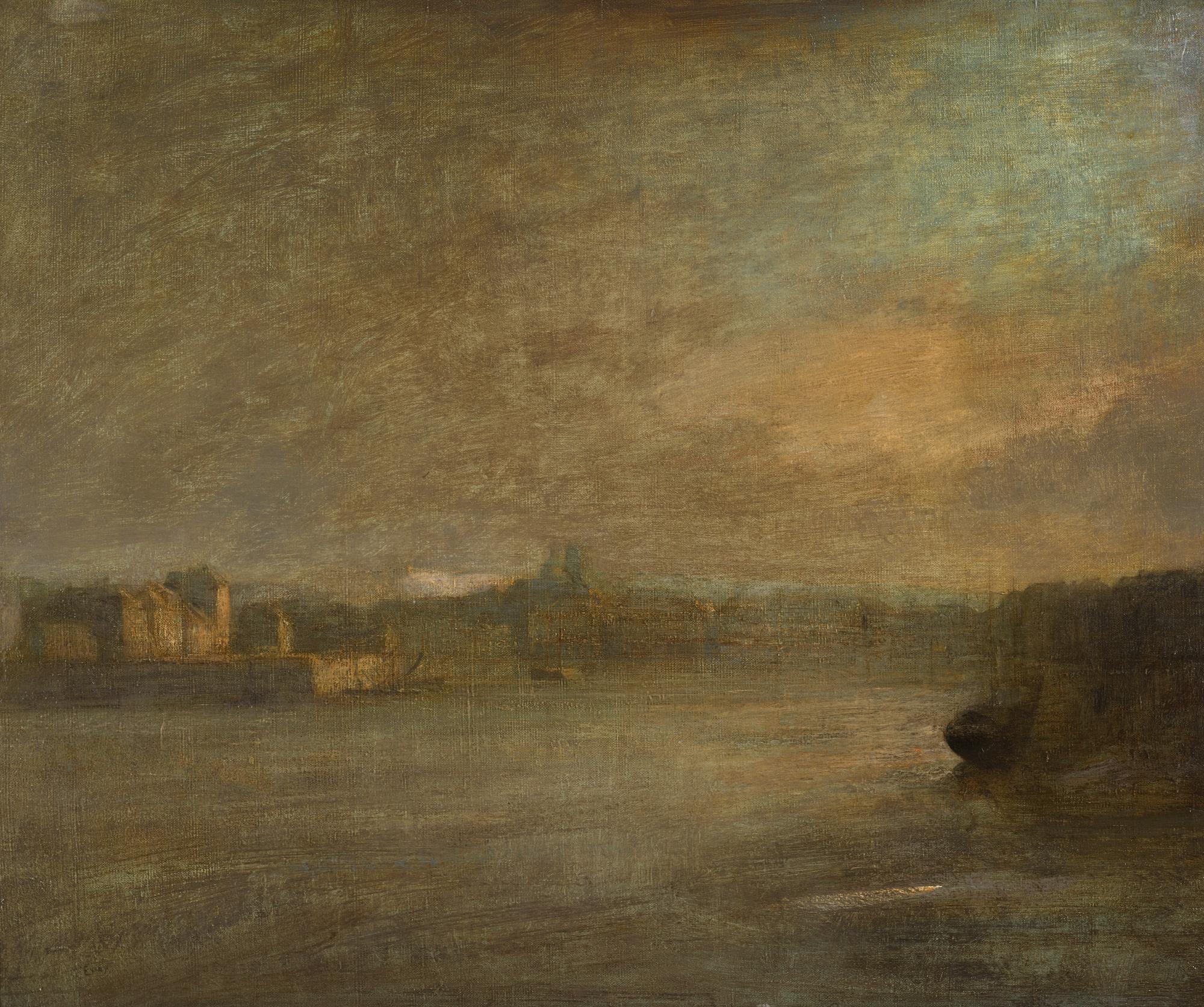 Ambrose Mcevoy, A.R.A. - Dieppe Harbour