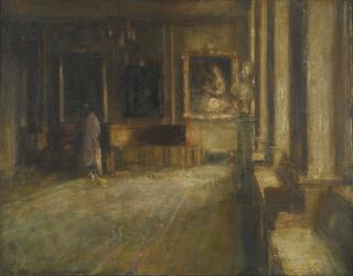 Ambrose Mcevoy, A.R.A. - The Music Room At Sir Edmund Davis\' House