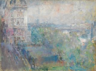 Ambrose McEvoy, ARA - The River from the Adelphi