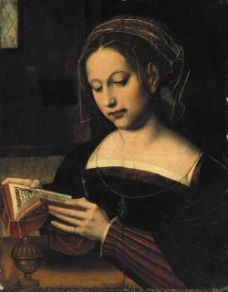 Ambrosius Benson - Saint Mary Magdalen reading