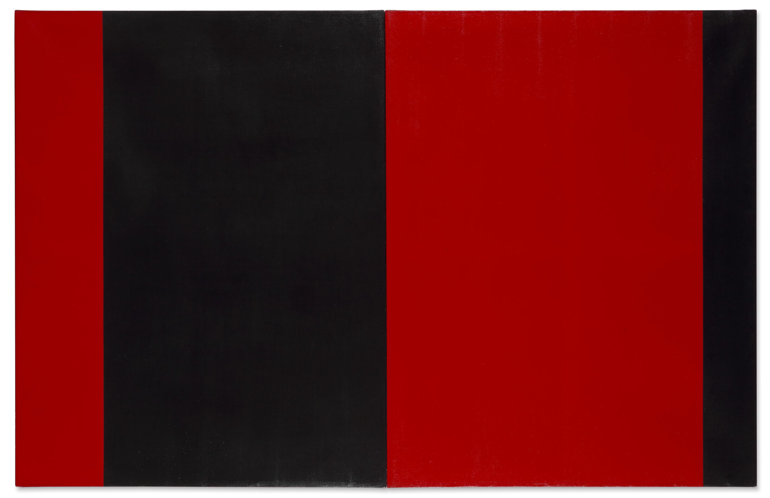 Amédée Cortier - Red-Black Diptych
