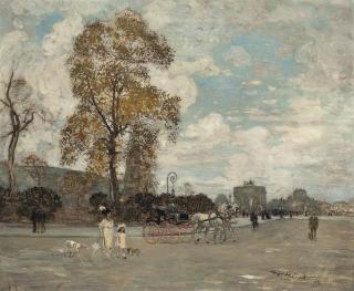 Amédée Marcel-Clément - Place du Carrousel, Paris