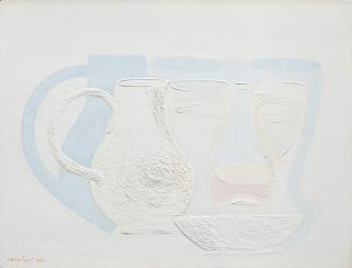 Amédée Ozenfant - Whites or Composition à la cruche et au verre