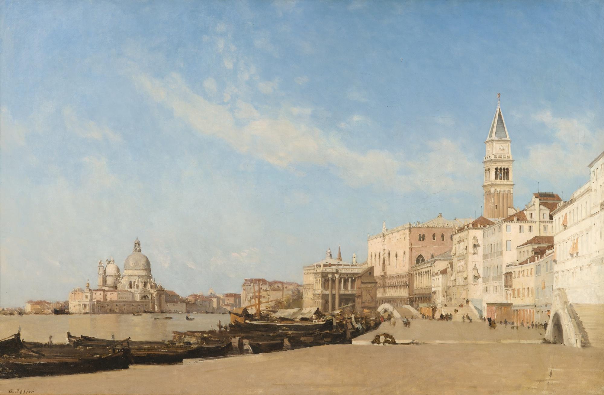 Amédée Rosier - Esclavon Banks, Venice