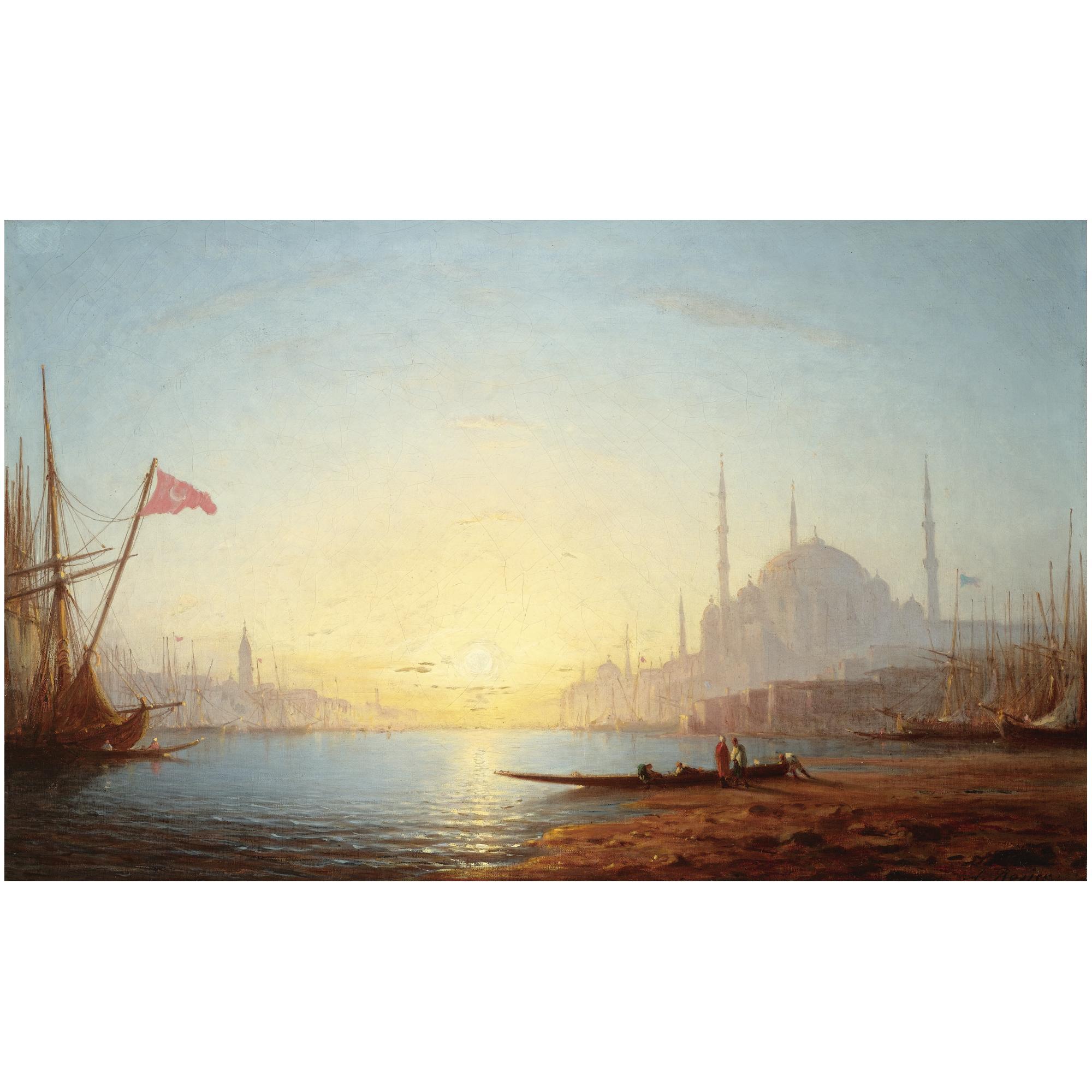 Amédée Rosier - French View Of Constantinople