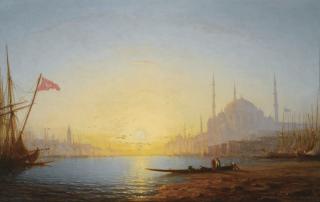 Amédée Rosier - French view Of Constantinople