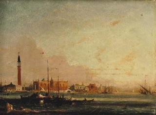 Amedee Rosier - Venice from the Lagoon