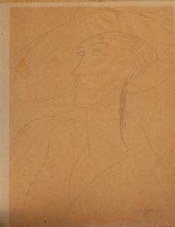 Amedeo Modigliani - Donna con cappello
