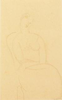 Amedeo Modigliani - Figura Seduta