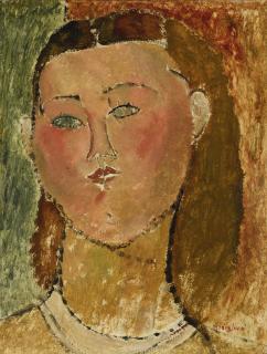 Amedeo Modigliani - Fillette À La Chevelure