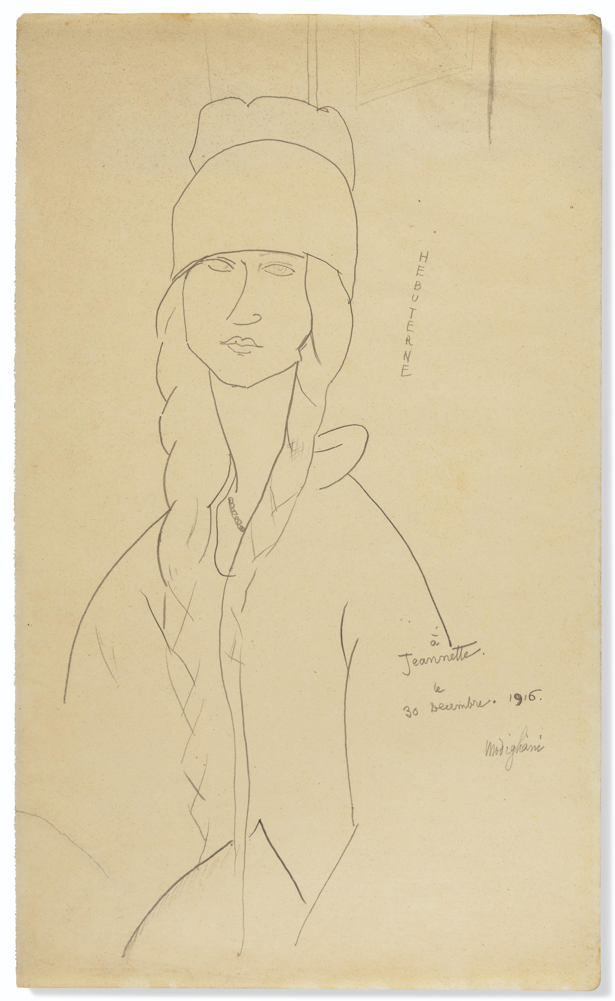 Amedeo Modigliani - Jeanne Hébuterne