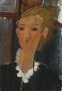 Amedeo Modigliani - Jeune Femme À La Collerette
