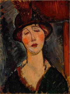 Amedeo Modigliani - Madame Dorival