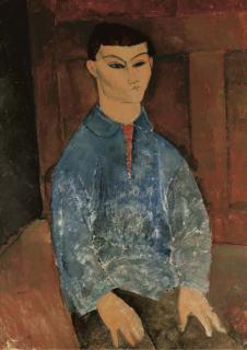 Amedeo Modigliani - Moïse Kisling Seduto