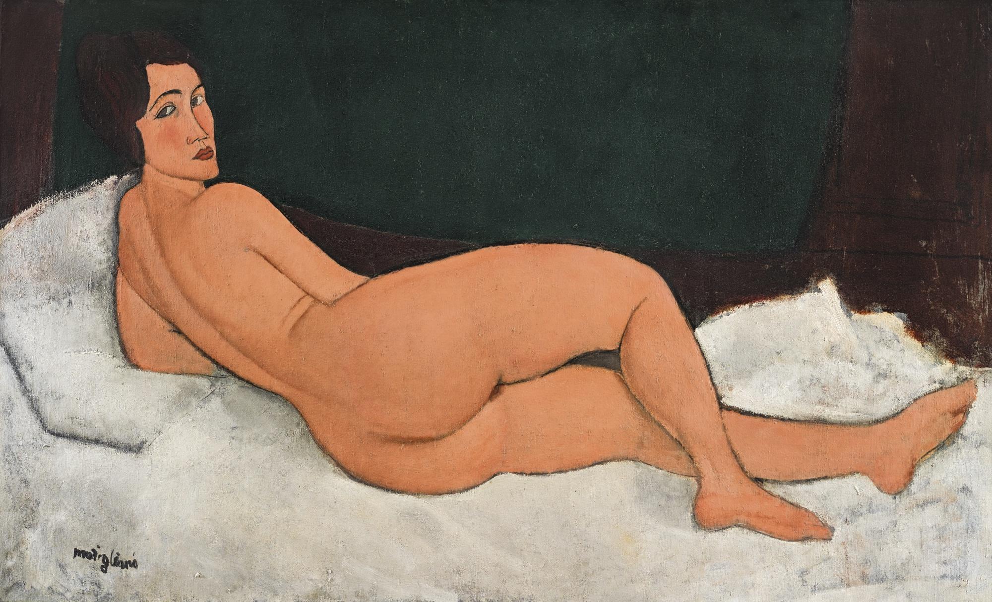 Amedeo Modigliani - Nu Couché (Sur Le Côté Gauche)